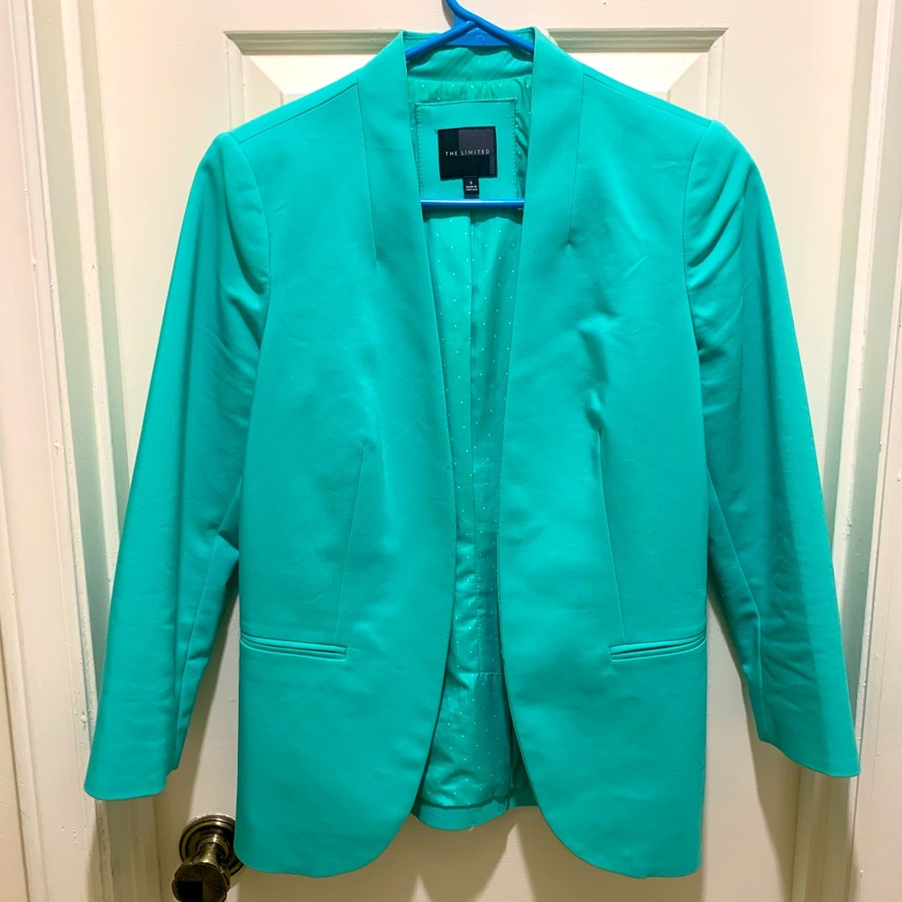 Teal blazer